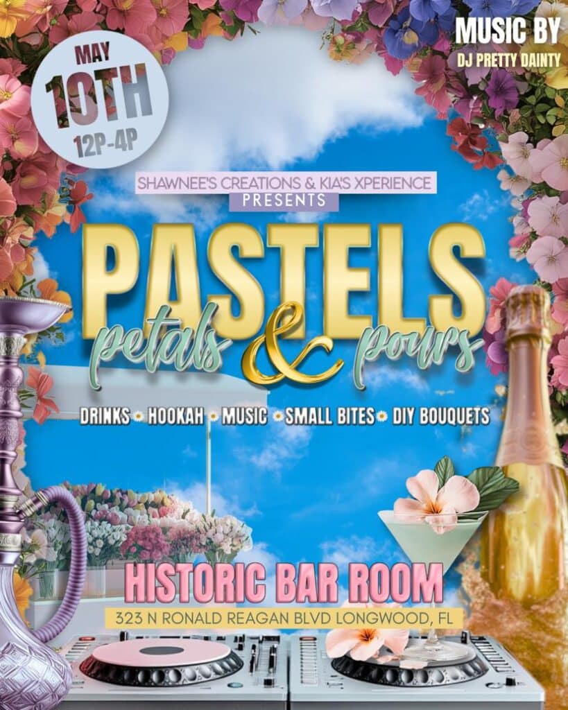 Pastels, Petals and Pours