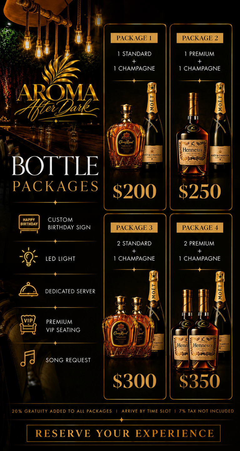 Aroma After Dark Bottle Packages
